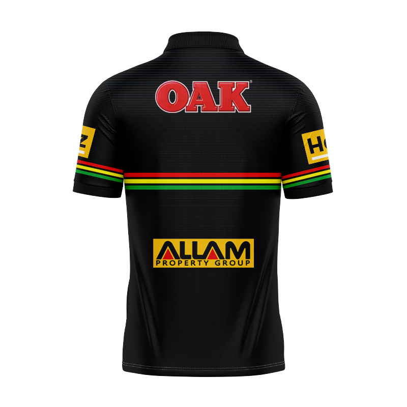 NRL Penrith Panthers 2025 Home Polo Shirt