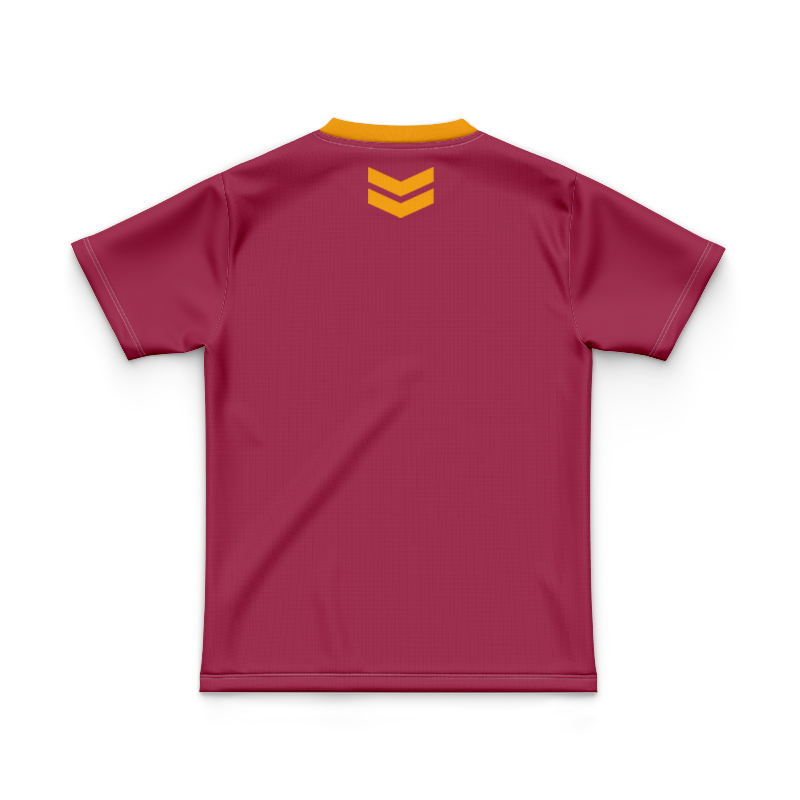 Kid's NRL Brisbane Broncos 2025 Training Jersey