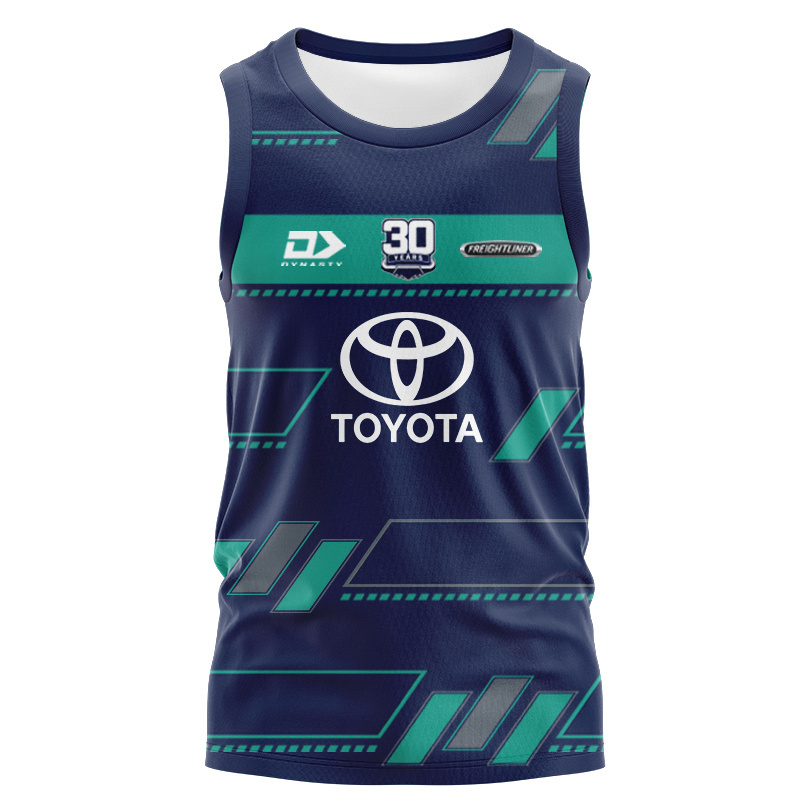 NRL North Queensland Cowboys 2025 Dynasty Blue Singlet