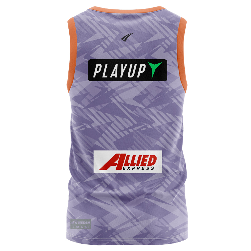 NRL Wests Tigers 2025 Purple Training Singlet