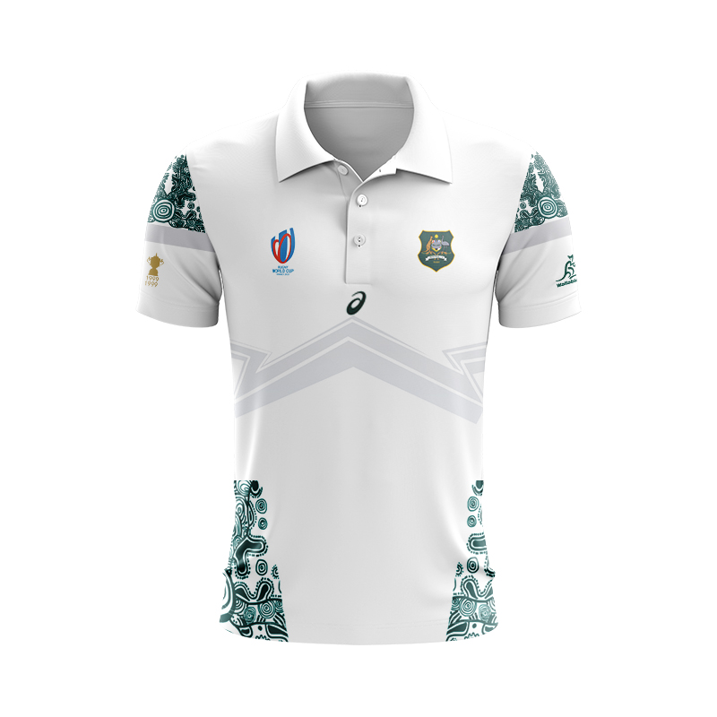 Australia Wallabies 2023 Away Polo Shirt