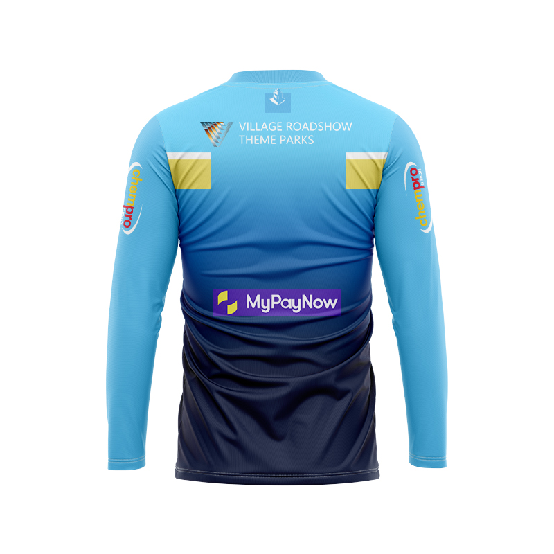 NRL Gold Coast Titans 2024 Long Sleeve Home Jersey