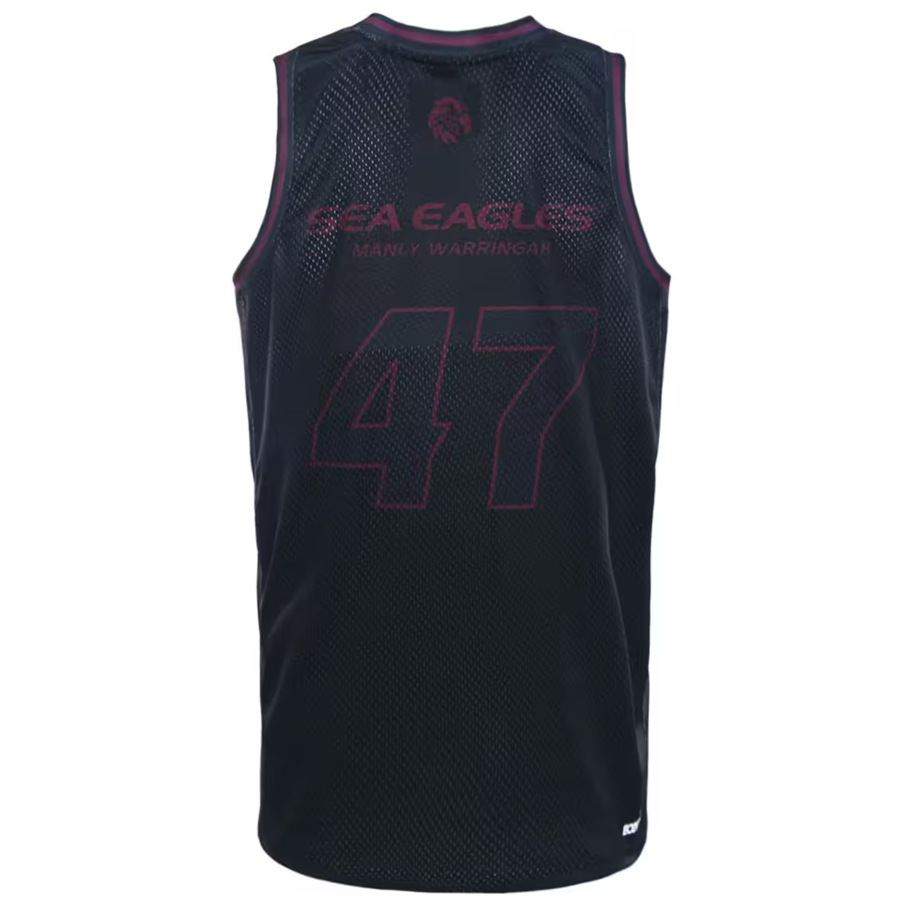 NRL Manly Warringah Sea Eagles 2025 #47 Basketball Singlet