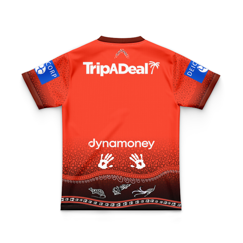 Kid's NRL St George Illawarra Dragons 2025 Indigenous Jersey