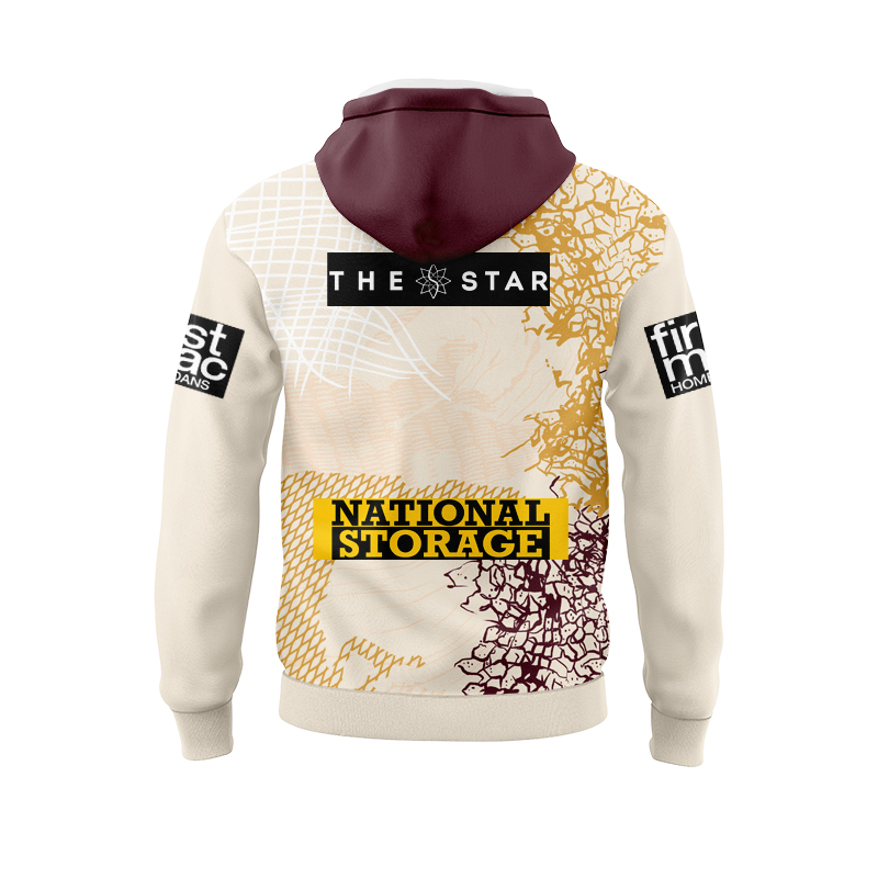 NRL Brisbane Broncos 2025 Indigenous Hoodie