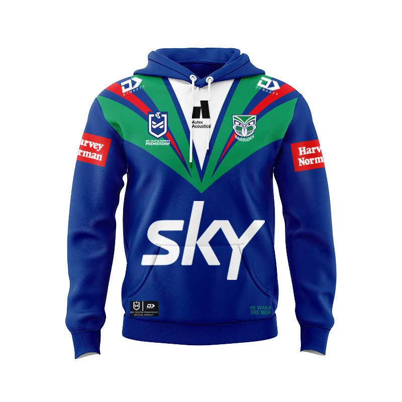 NRL New Zealand Warriors 2025 NRLW Home Hoodie