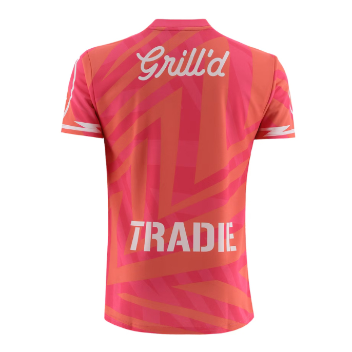 NRL Melbourne Storm 2025 Orange Warm Up Jersey