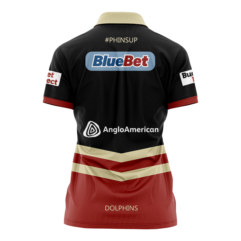 Women's NRL Dolphins 2024 Training Polo Shirt