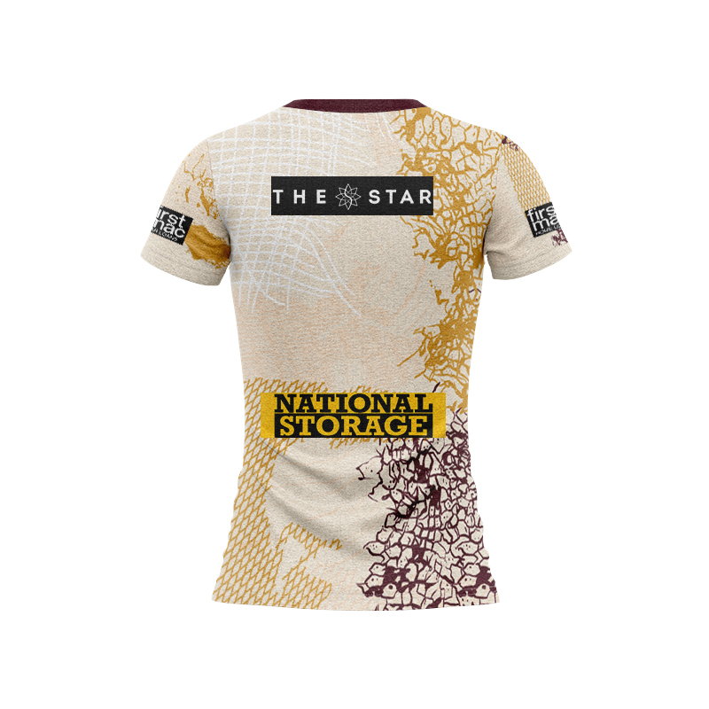 Women's NRL Brisbane Broncos 2025 Indigenous Jersey