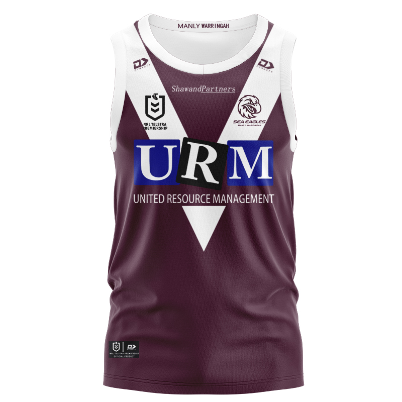 NRL Manly Warringah Sea Eagles 2025 Heritage Singlet