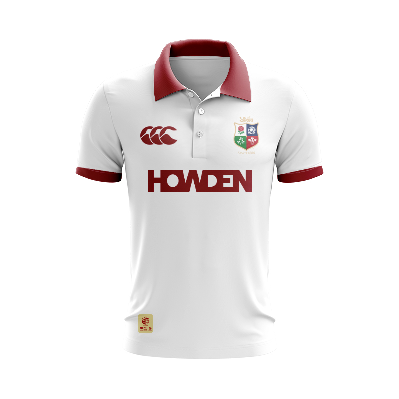 British & Irish Lions 2025 Training White Polo Shirt