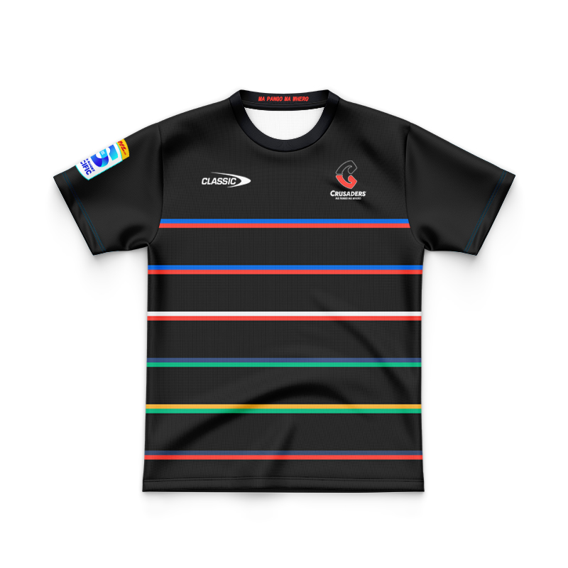 Kid's Canterbury Crusaders Super Rugby 2025 Training Jersey