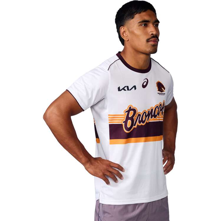 NRL Brisbane Broncos 2025 Run Out Jersey