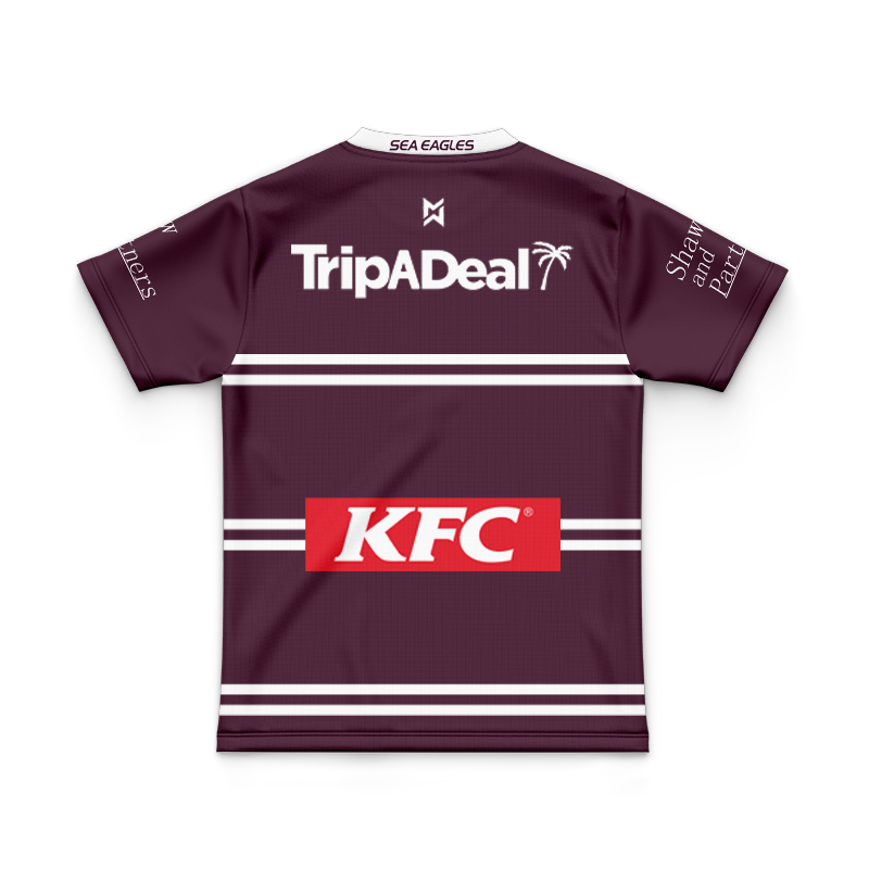 Kid's NRL Manly Warringah Sea Eagles 2025 Home Jersey