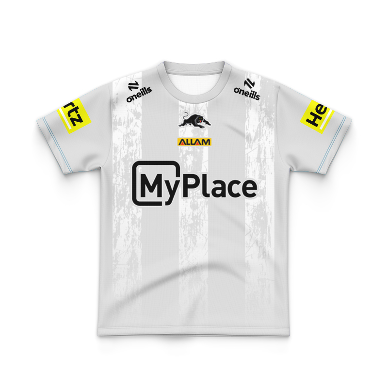Kid's NRL Penrith Panthers 2025 Light Training Jersey