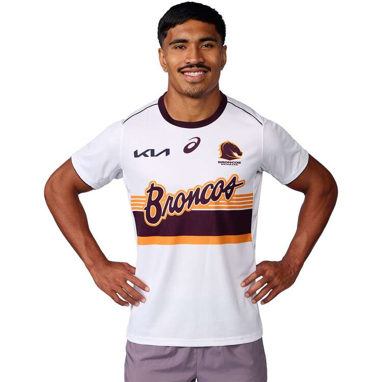NRL Brisbane Broncos 2025 Run Out Jersey