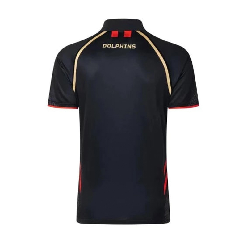 NRL Dolphins 2024 Media Polo Shirt