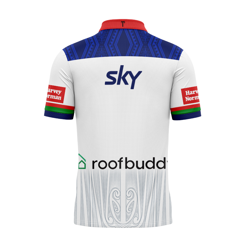 NRL New Zealand Warriors 2025 NRLW Away Polo Shirt