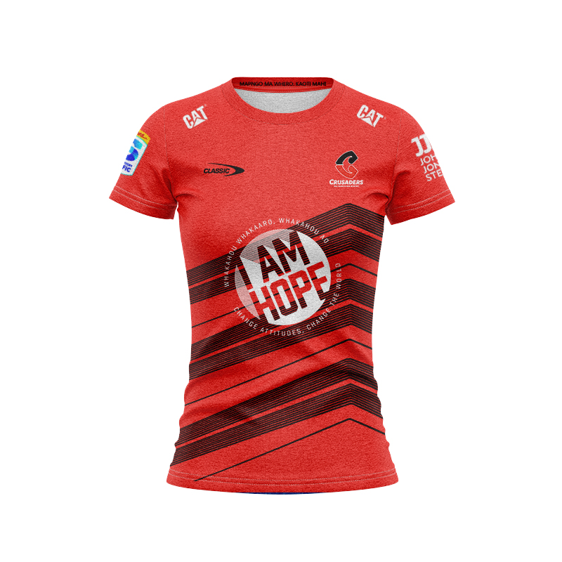 Women's Canterbury Crusaders Super Rugby 2025 Home Jersey