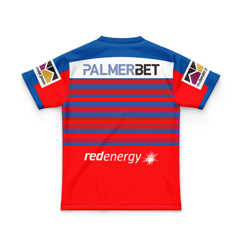 Kid's NRL Newcastle Knights 2024 Red Training Jersey