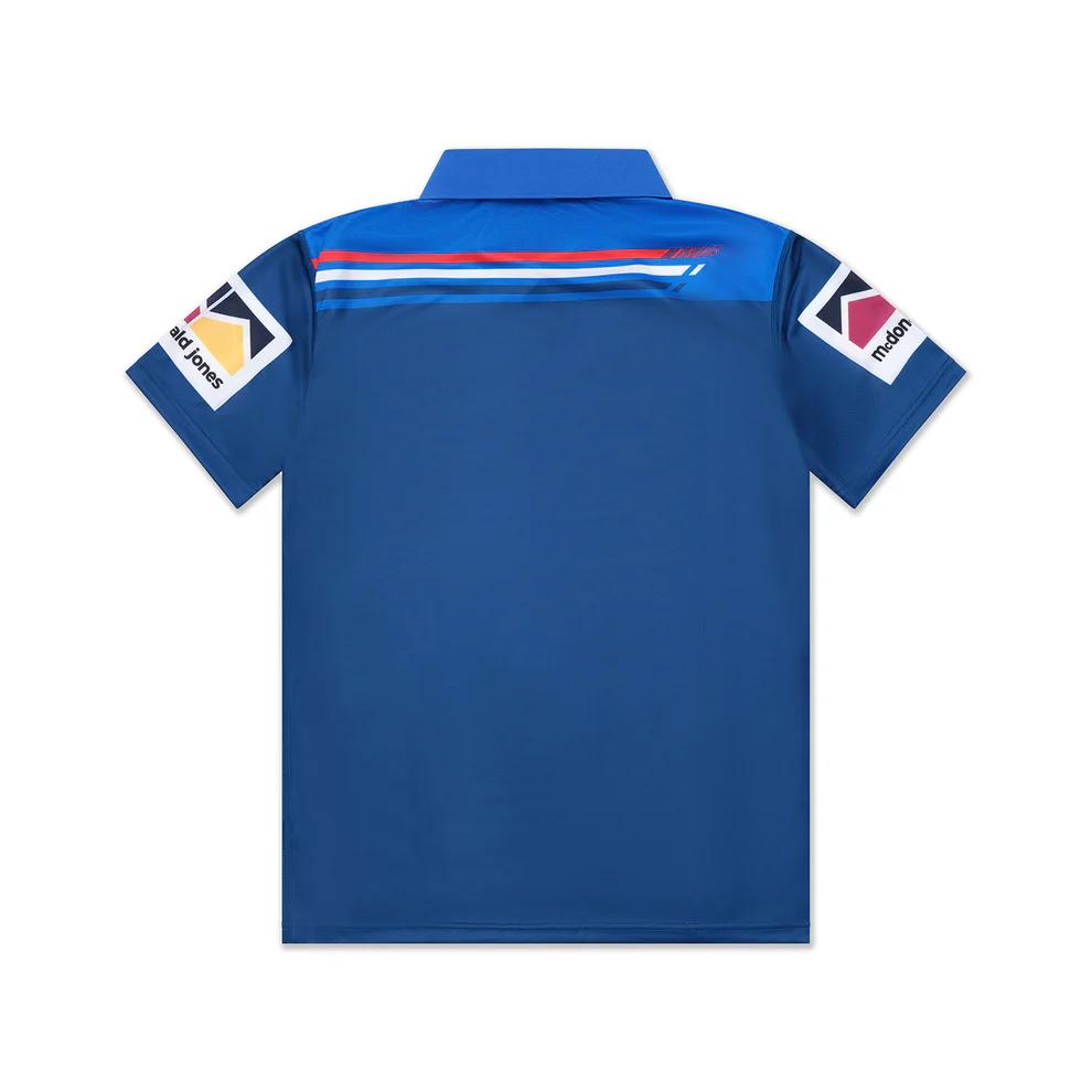 NRL Newcastle Knights 2024 Media Polo Shirt