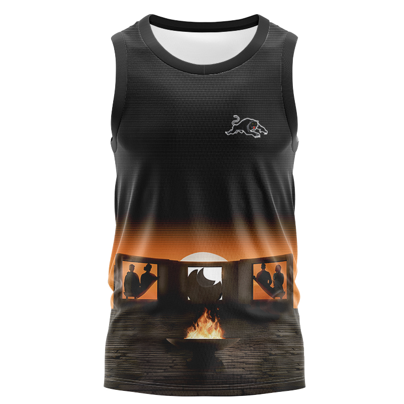 NRL Penrith Panthers 2025 ANZAC Singlet