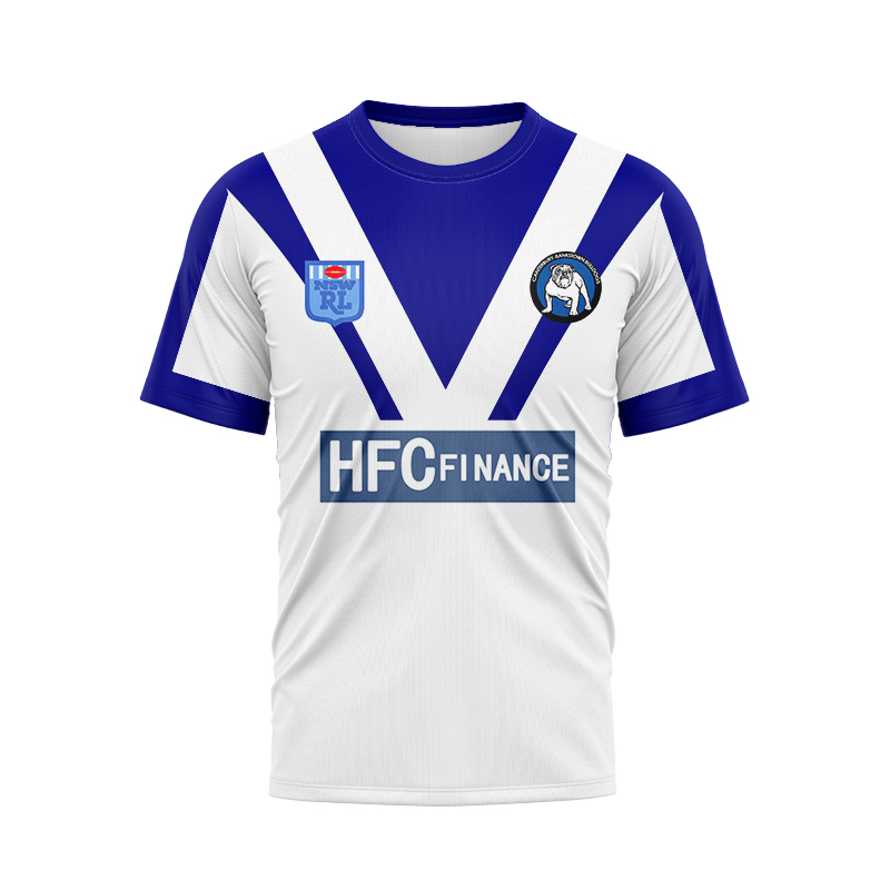 NRL Canterbury-Bankstown Bulldogs 1985 Round Retro Jersey
