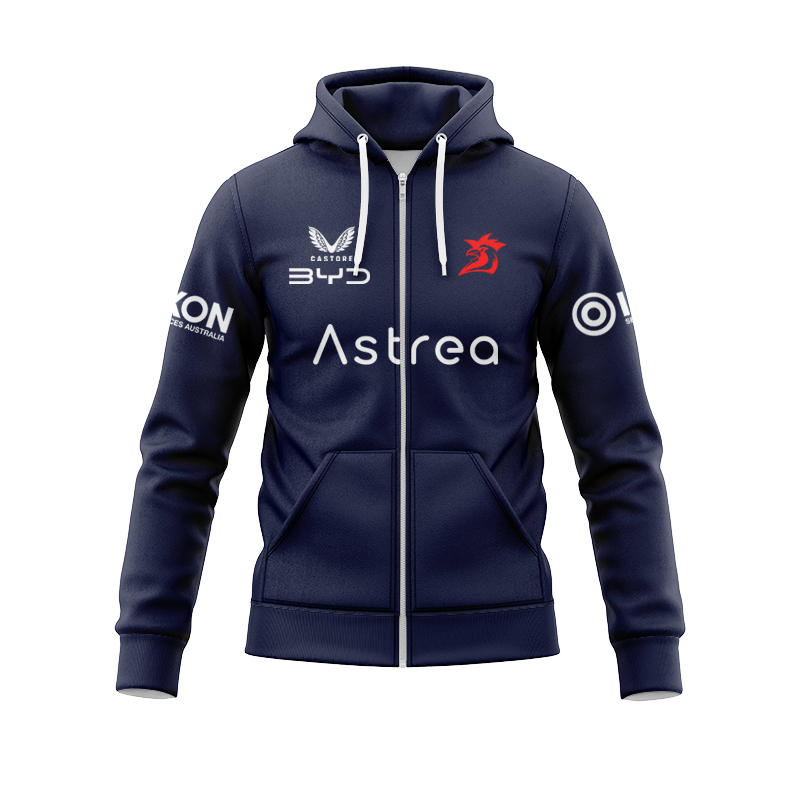 NRL Sydney Roosters 2025 Castore Training Zipper Hoodie
