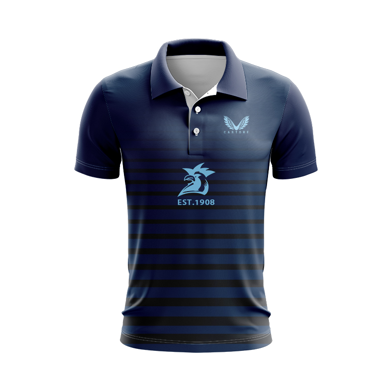 NRL Sydney Roosters 2025 Warm Up Polo Shirt