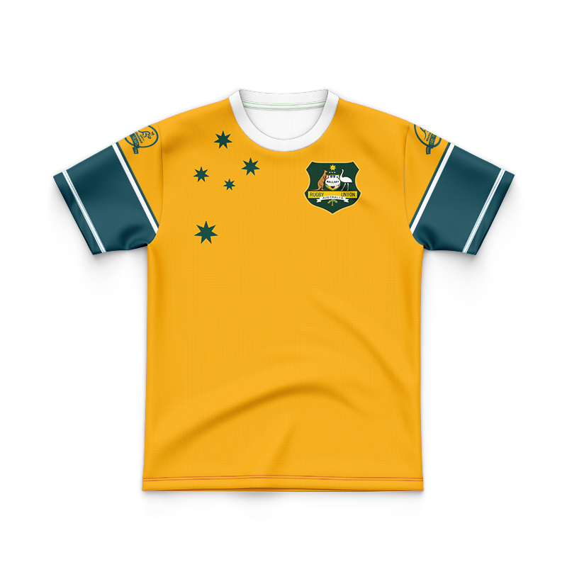 Kid's Australia Wallabies 1999 Retro Jersey
