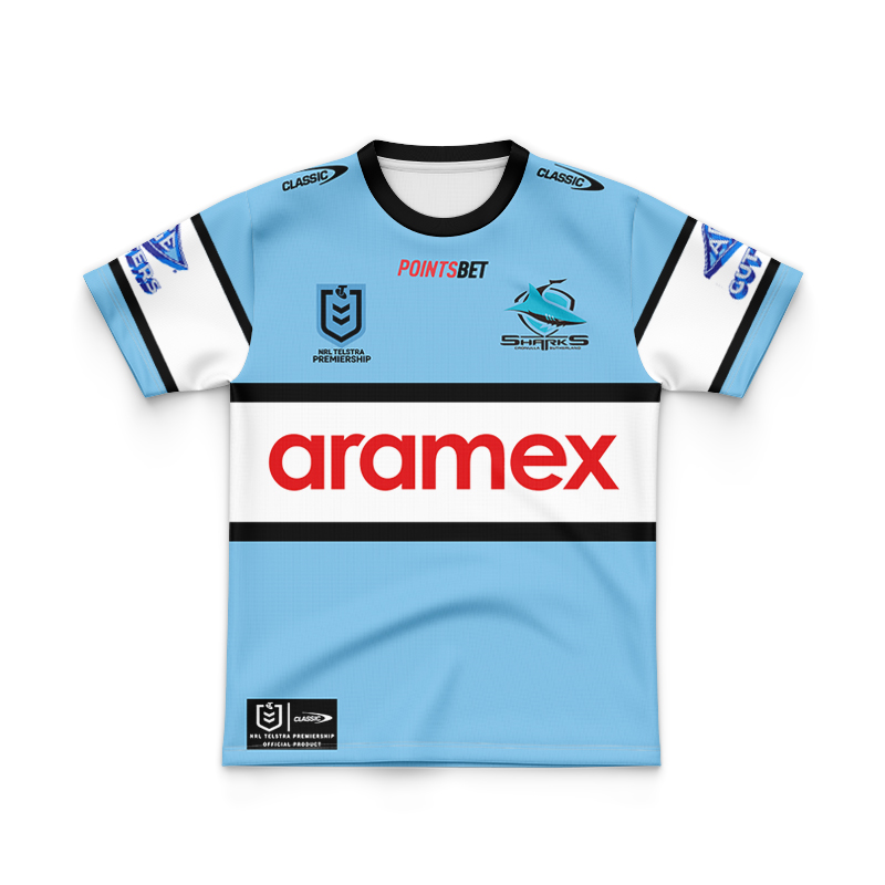 Kid's Cronulla Sutherland Sharks 2023 Home Jersey