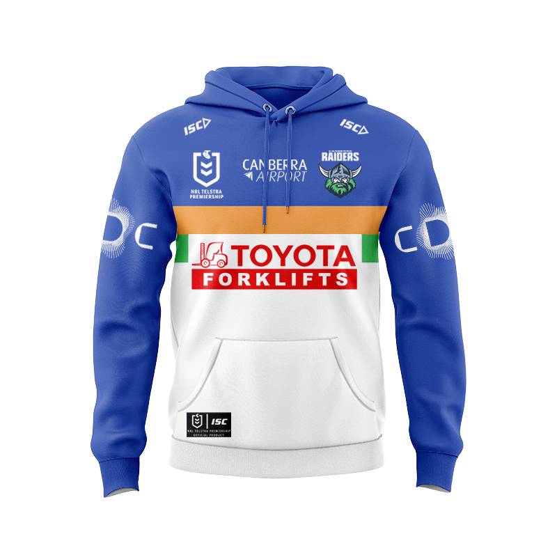 NRL Canberra Raiders 2025 Away Hoodie