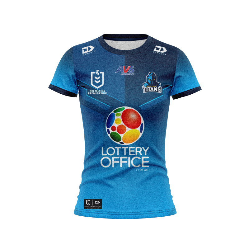 Women's NRL Gold Coast Titans 2025 Home Jersey