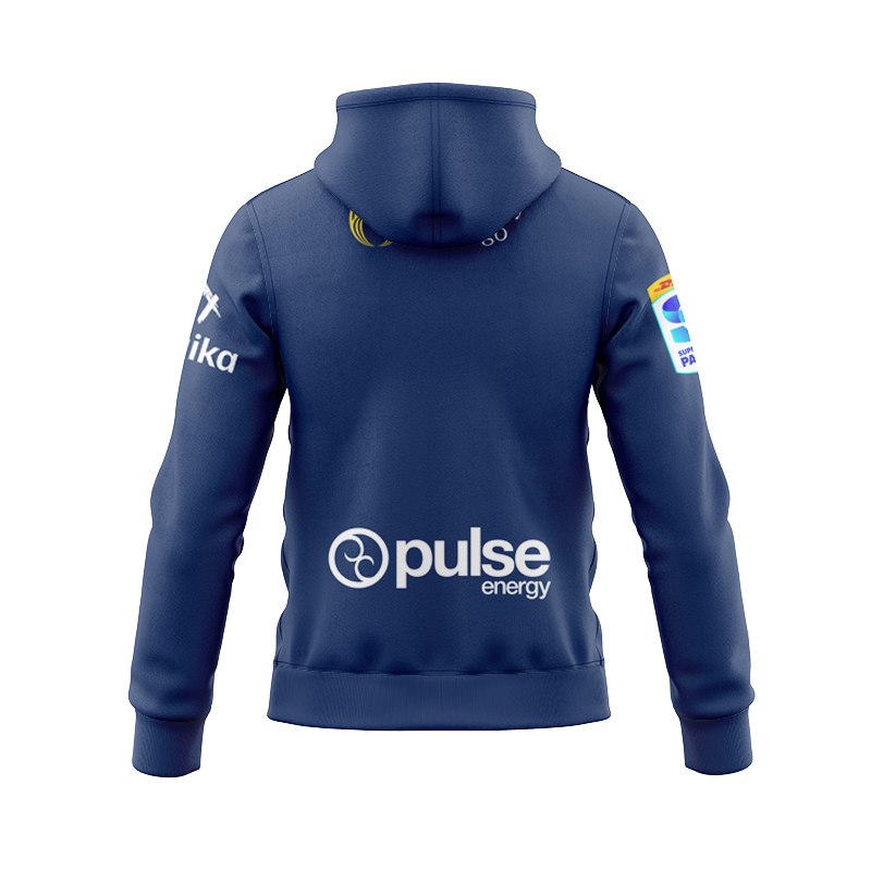 Otago Highlanders Super Rugby 2025 Training Zipper Hoodie