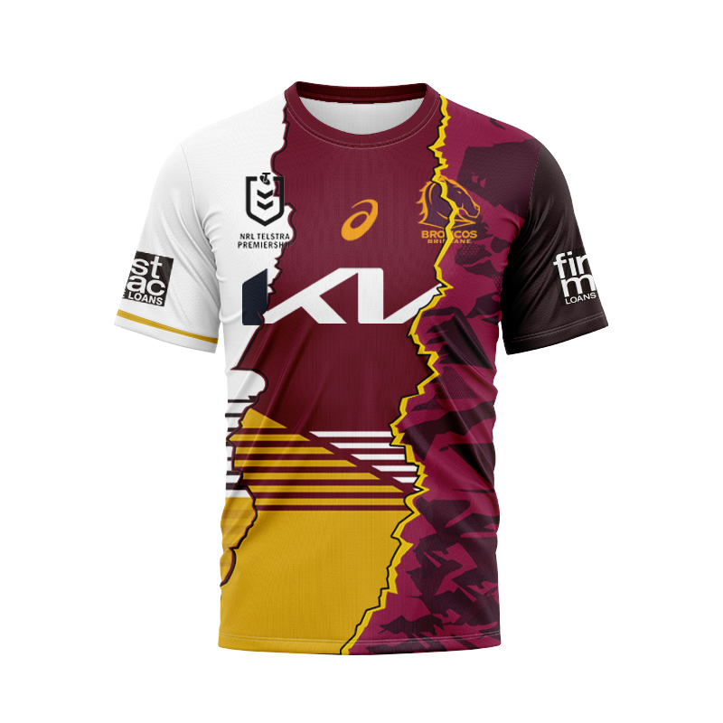 NRL Brisbane Broncos 2024 Mix Jersey