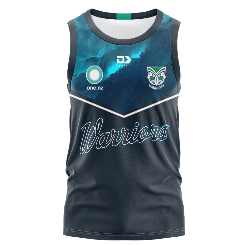 NRL New Zealand Warriors 2025 Captains Run NRLW Singlet