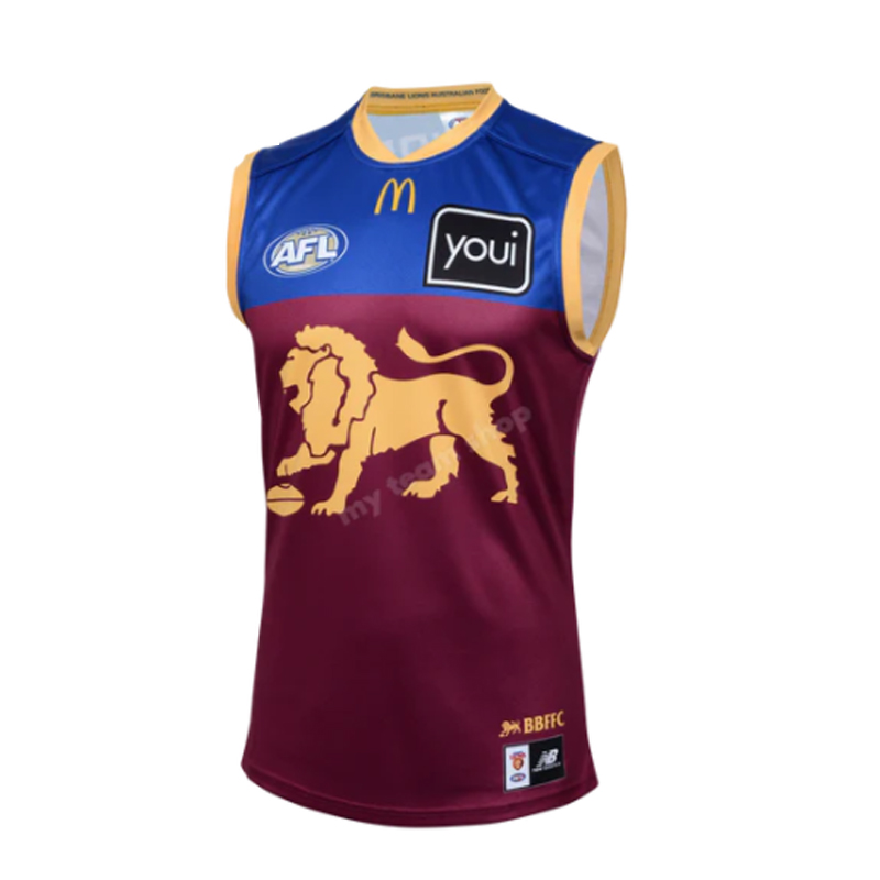 AFL Brisbane Lions 2025 Home Guernsey