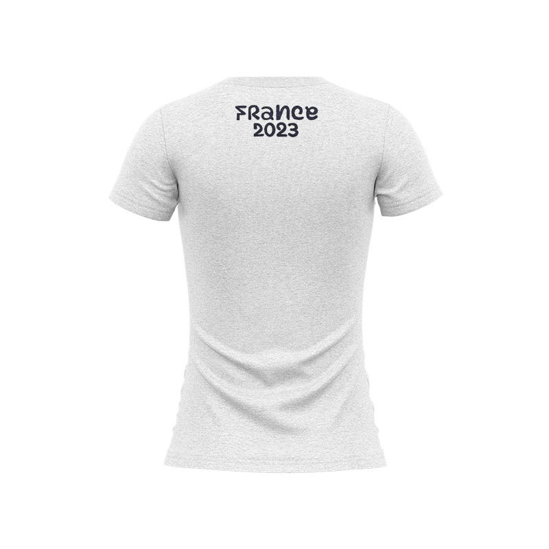 Women's France Rugby 2023 Away White Jersey