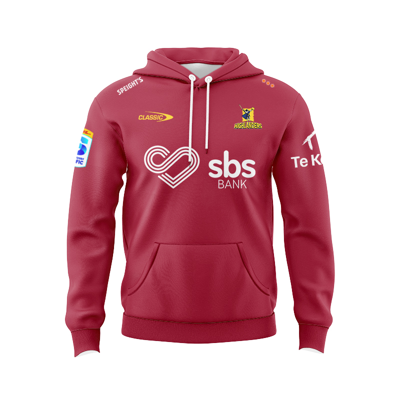 Otago Highlanders Super Rugby 2025 Away Hoodie