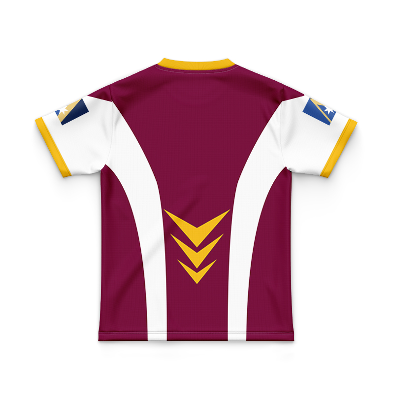 Kid's NRL Brisbane Broncos 1998 Retro Jersey