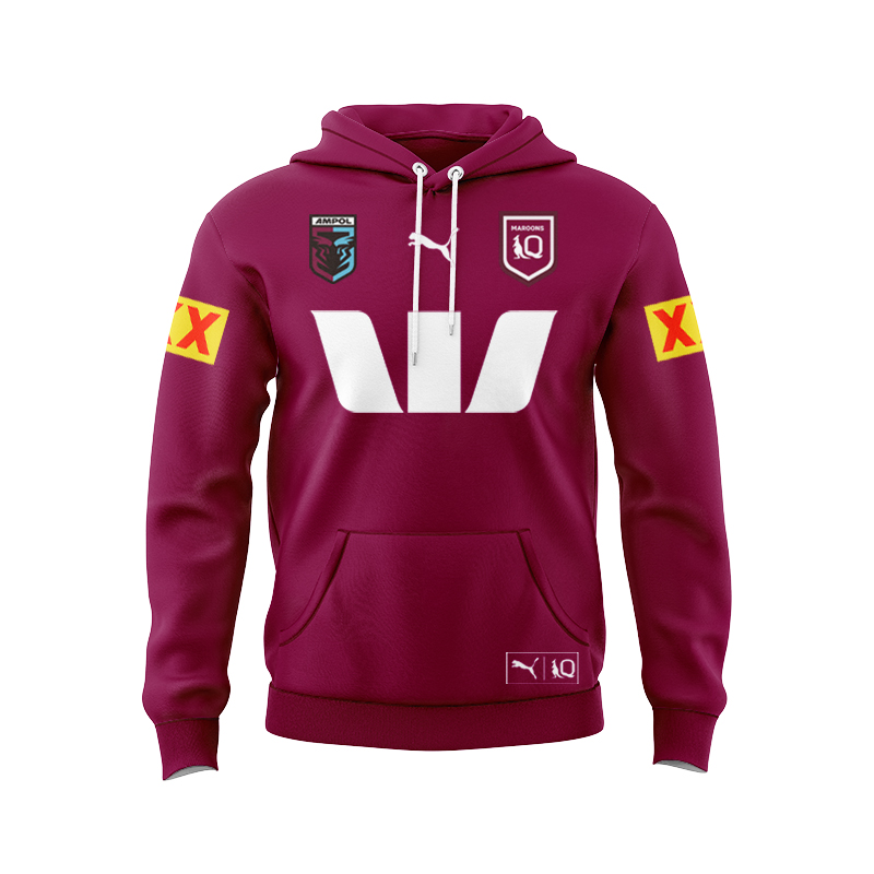 QLD Maroons 2025 Home Hoodie