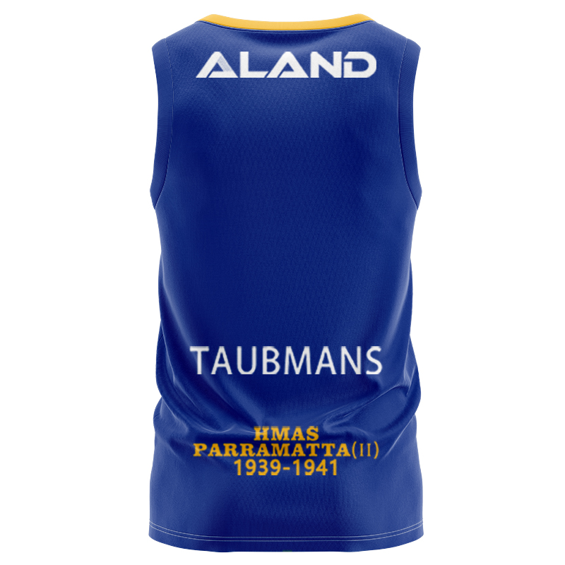 NRL Parramatta Eels 2024 ANZAC Singlet