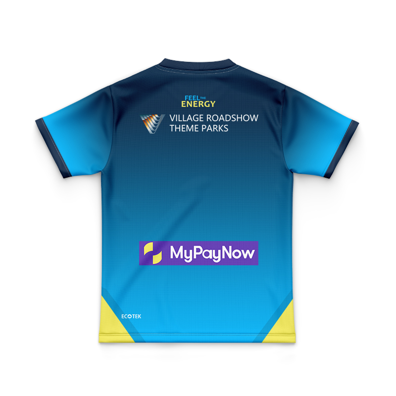 Kid's NRL Gold Coast Titans 2025 Home Jersey
