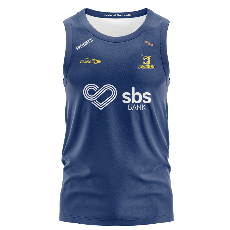 Otago Highlanders Super Rugby 2025 Home Singlet
