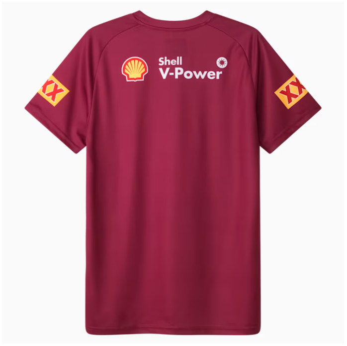 NRL QLD Maroons 2025 Red Training Jersey
