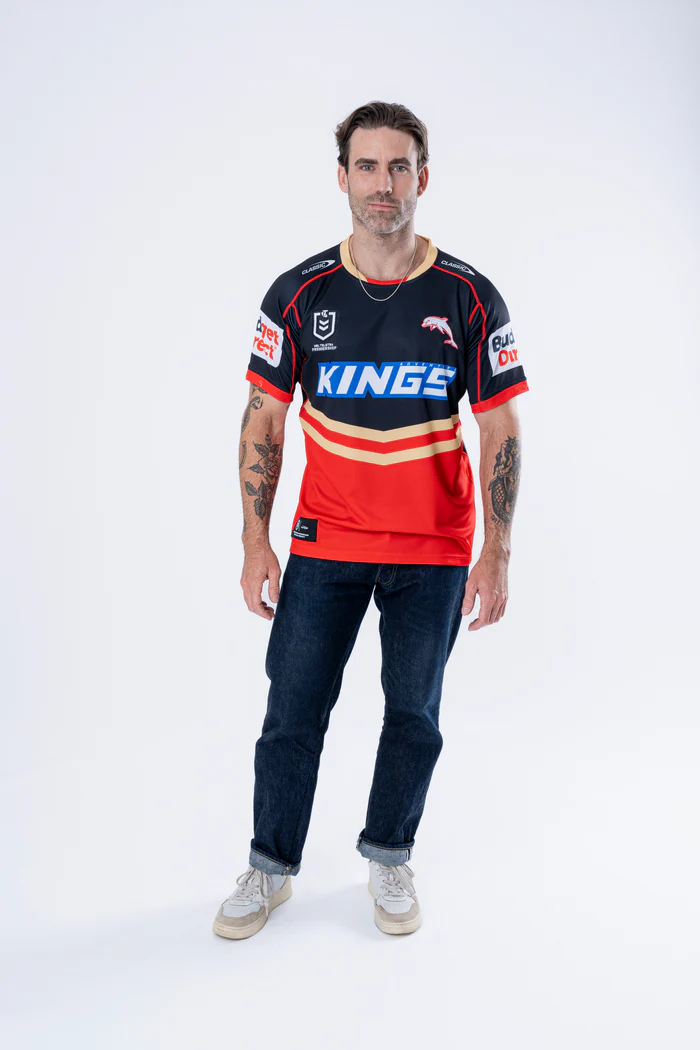 NRL Dolphins 2025 Away Jersey