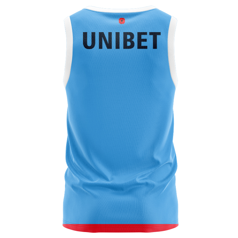 NRL Sydney Roosters 2025 ANZAC Singlet