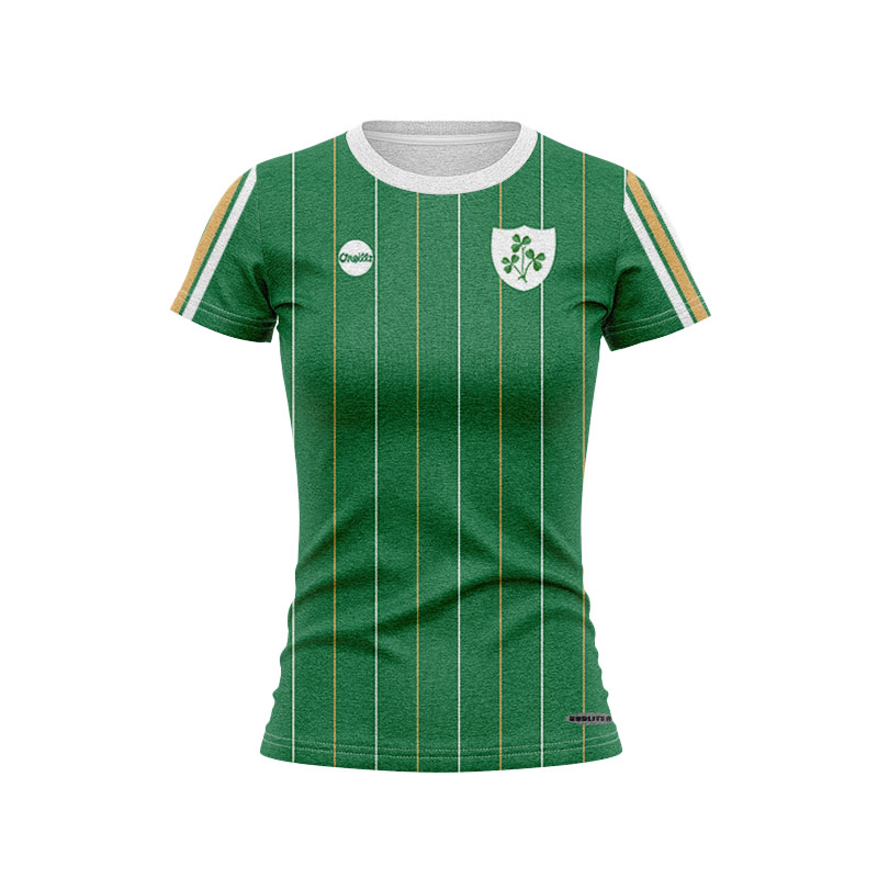Women's Ireland Rugby 1983-1984 Home Retro Jersey