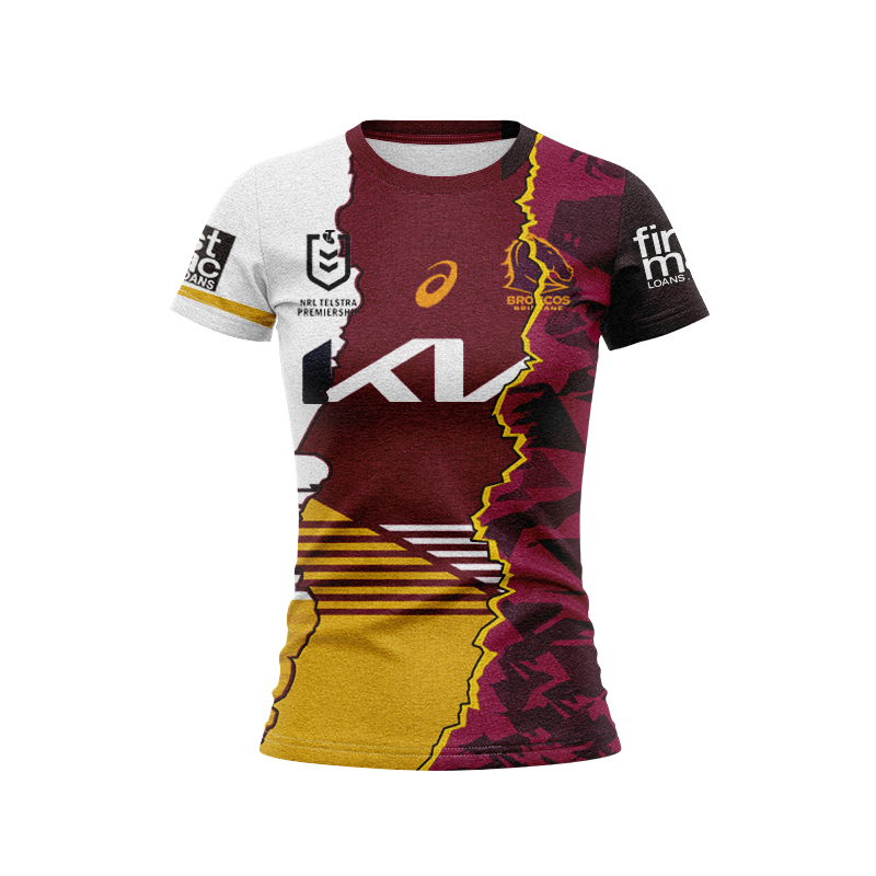 Women's NRL Brisbane Broncos 2024 Mix Jersey
