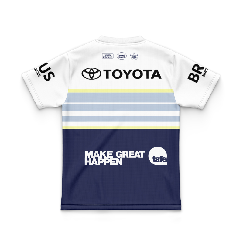 Kid's NRL North Queensland Cowboys 2025 Away Jersey